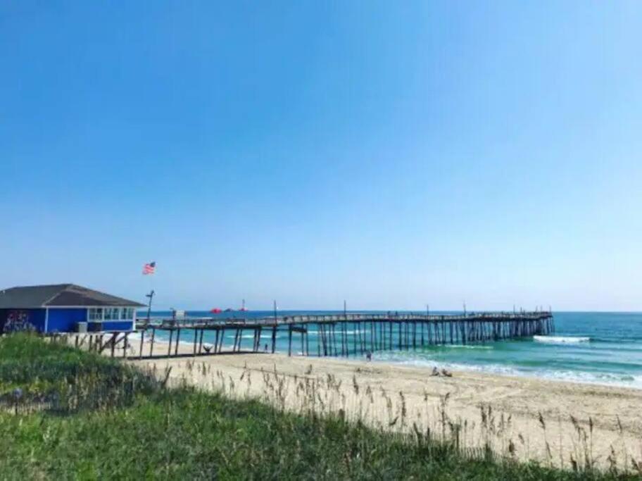 The Lost Loggerhead- Obx Ocean View Beach House Avon Eksteriør billede